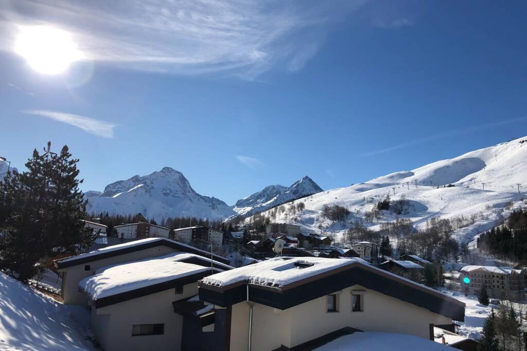 Petit appartement confort Les 2 Alpes résidence Arc en Ciel Près des pistes Les Deux Alpes Exterior foto